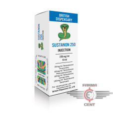 Sustanon 250 (10ml 250mg/ml) - British Dispensary Sustanon 250 (10ml 250mg/ml) - British Dispensary