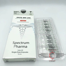 Testosterone Mix (250mg/1ml цена за 10 ампул) - Spectrum Pharma Testosterone Mix (250mg/1ml цена за 10 ампул) - Spectrum Pharma