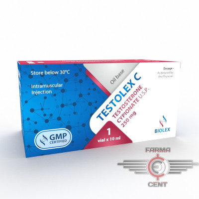 Testolex C (250mg/1ml 10ml) - Biolex Pharmaceuticals