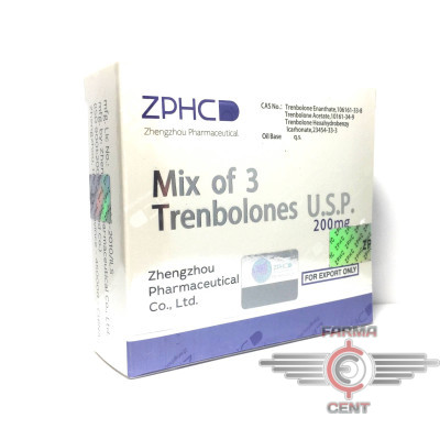 Mix of 3 Trenbolones (200mg/1ml цена за 10 ампул Реплика) - Zhengzhou