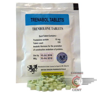 Trenabol Tablets (10mg/1tab 100tab) - British Dragon Pharmaceuticals