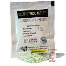 Clenbuterol Tablets (100tab 1tab/40mg) - British Dragon Clenbuterol Tablets (100tab 1tab/40mg) - British Dragon
