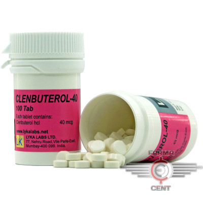 Clenbuterol-40 (100tab 1tab/40mg) - Lyka Labs