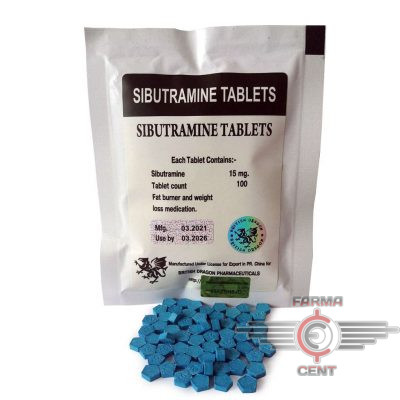 Sibutramine Tablets (100tab 10mg/1tab) - British Dragon