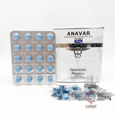 Anavar New (20tab 25mg/tab) - Spectrum Pharma