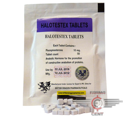 Halotestex Tablets (10mg/1tab Цена за 50tab) - British Dragon