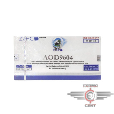 AOD-9604 (25mg цена за 5 виал) - Zhengzhou Pharmaceutical