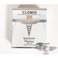 Clomid (25mg/tab 20tab) - Spectrum Pharma Clomid (25mg/tab 20tab) - Spectrum Pharma
