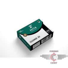 Clomed 50 (25tab 50mg/1tab) - Zetta Pharmaceuticals