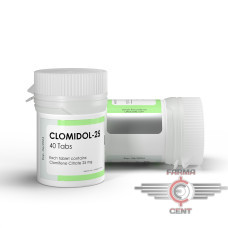 Clomidol-25 (40tab 25mg/tab Срок до 08.2025) - Lyka Pharmaceuticals