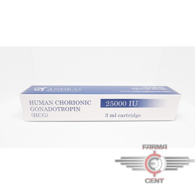 Human Chorionic Gonadotropin (3ml 25000iu) - Andras Pharma