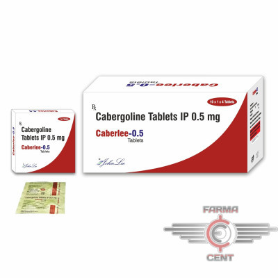 Caberlee (0.5mg/tab цена за 4 tab) - Apteka (Original)