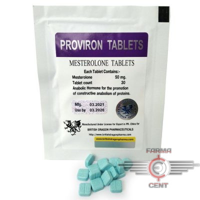 Proviron Tablets (50mg/1tab 30tab) - British Dragon Pharmaceuticals